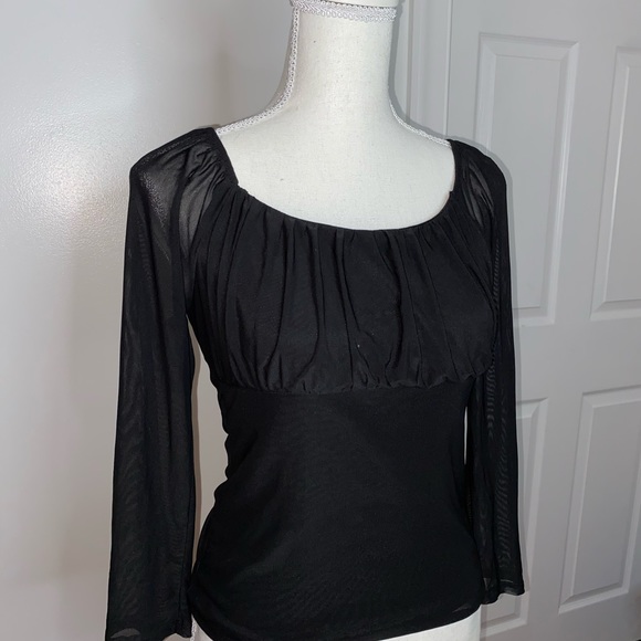 black long sleeve shirt - Picture 2 of 4